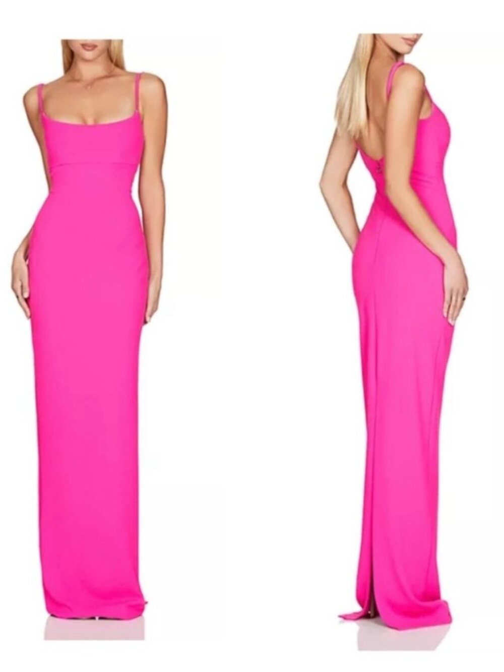 Nookie Gown/Bailey Column maxi in pinnk
